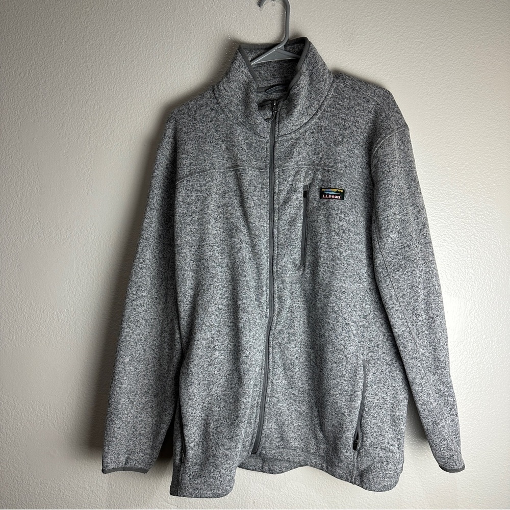 L.L.Bean Sweater Fleece Full-Zip Jacket Size XXL